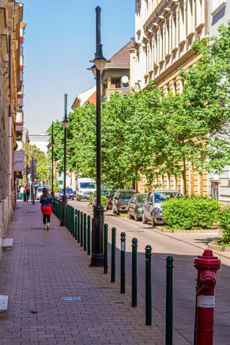 Roomy Apartment 80Sqm At City Center Free Parking Space, Ac & Balcony Budapest Luaran gambar