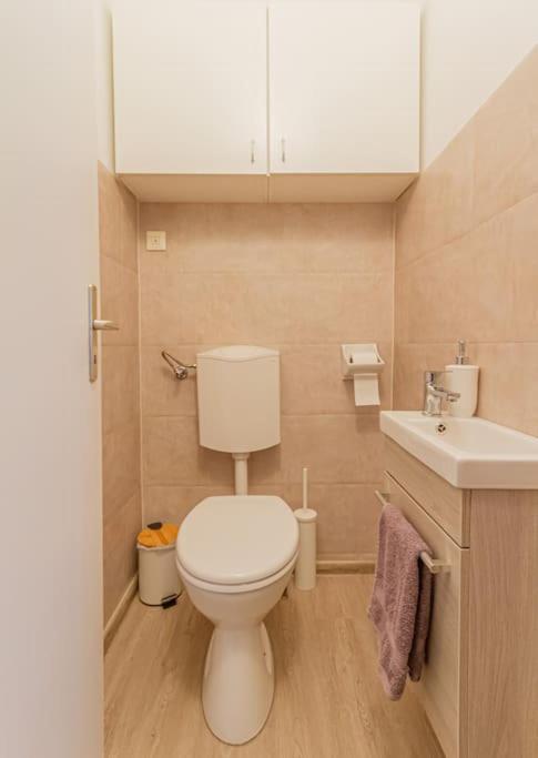 Roomy Apartment 80Sqm At City Center Free Parking Space, Ac & Balcony Budapest Luaran gambar