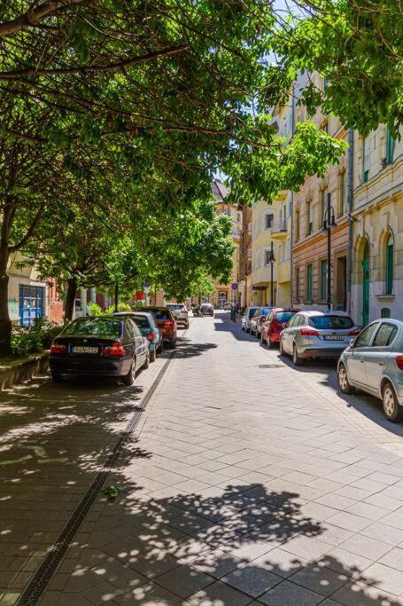 Roomy Apartment 80Sqm At City Center Free Parking Space, Ac & Balcony Budapest Luaran gambar